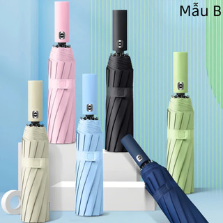 [Có sẵn]Ô dù Ô che mưa Ô che nắng Ô tự động Ô gấp gọn Tự Động Nút Bấm Chống UV Chống Nước Cỡ Lớn Tán Rộng Có quà tặng
