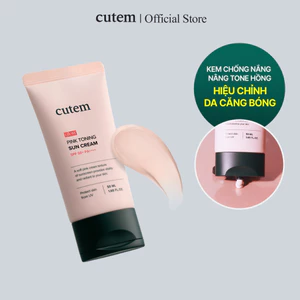 Kem chống nắng nâng tone Hồng bảo vệ và hiệu chỉnh tone da - Glow Pink Toning Sun Cream 50ml