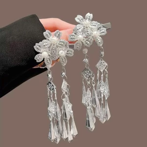 Kẹp Tóc Tua Rua Phong Cách Cổ Trang, Phụ Kiện Chụp Ảnh Và Biểu Diễn MUN STORE KEPTUA