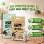 Cát Vệ Sinh Mèo Tofu O’Kat – Vón Cục Nhanh, Ít Bụi, Dễ Dọn, Hương Trà Xanh/Cafe (7L – 3.5kg)