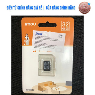 Thẻ Nhớ IMOU 32GB T1/T3 Micro SD Tốc Độ Cao - BẢO HÀNH CHÍNH HÃNG 5 NĂM - Chuyên Dùng Cho Camera, Điện Thoại, Loa mini