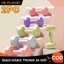 Tạ Tập Gym Bộ Tạ Nhựa Tập Tay Chất Liệu Bê Tông Bọc Nhựa Chống Xước Vỡ Sàn Cân Nặng 1-3kg