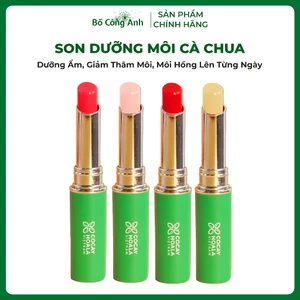 Son Dưỡng Môi Cà Chua Cỏ Cây Hoa Lá 1.5g – Dưỡng Ẩm, Giảm Thâm Môi, Môi Hồng Lên Từng Ngày