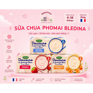 [hàng air date 2026] SỮA CHUA PHÔ MAI BLEDINA CHO BÉ TỪ 8m