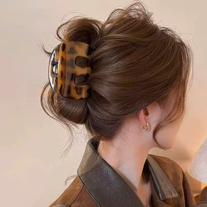 Kẹp Tóc Nữ Càng Cua Vân Đồi Mồi – Phụ Kiện Tóc Nữ Thanh Lịch, Sang Trọng Chuẩn Hàn Quốc