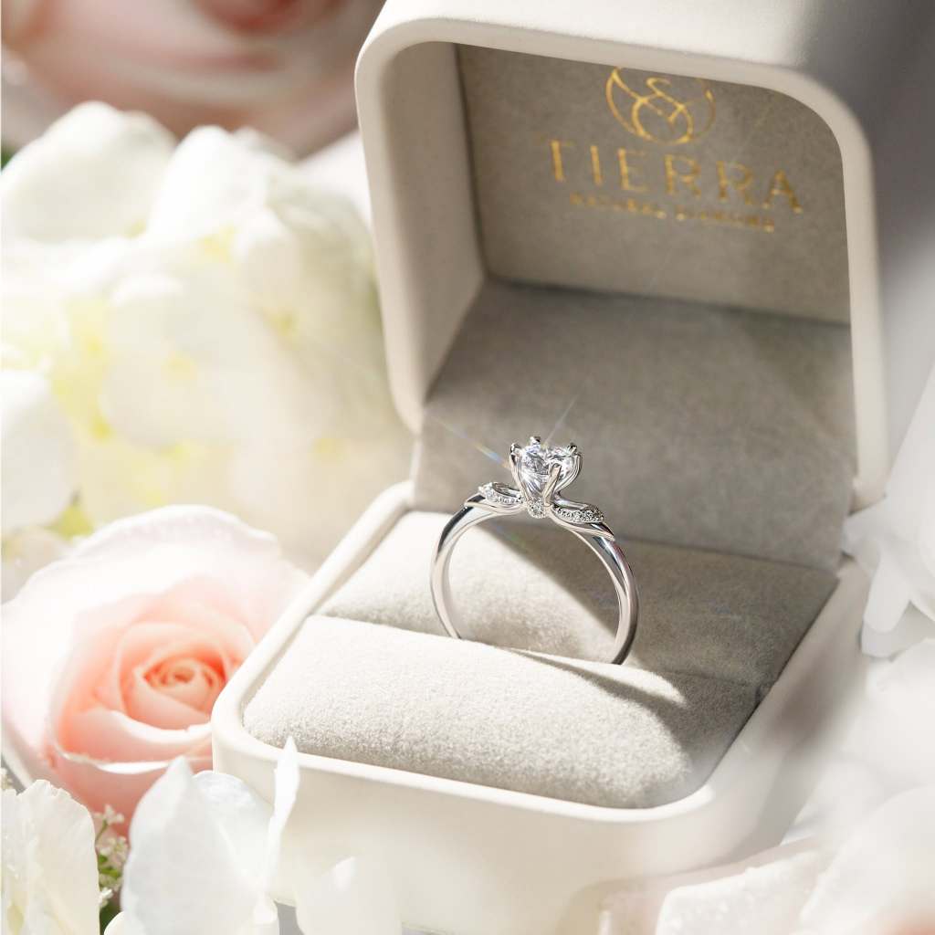 [CHAT TRƯỚC KHI ĐẶT] Nhẫn Cầu Hôn Tierra Heaven Bird NCH1618, Vàng 14K/ 18K, Tấm CZ, Thiết Kế Hiện Đại, Sang Trọng