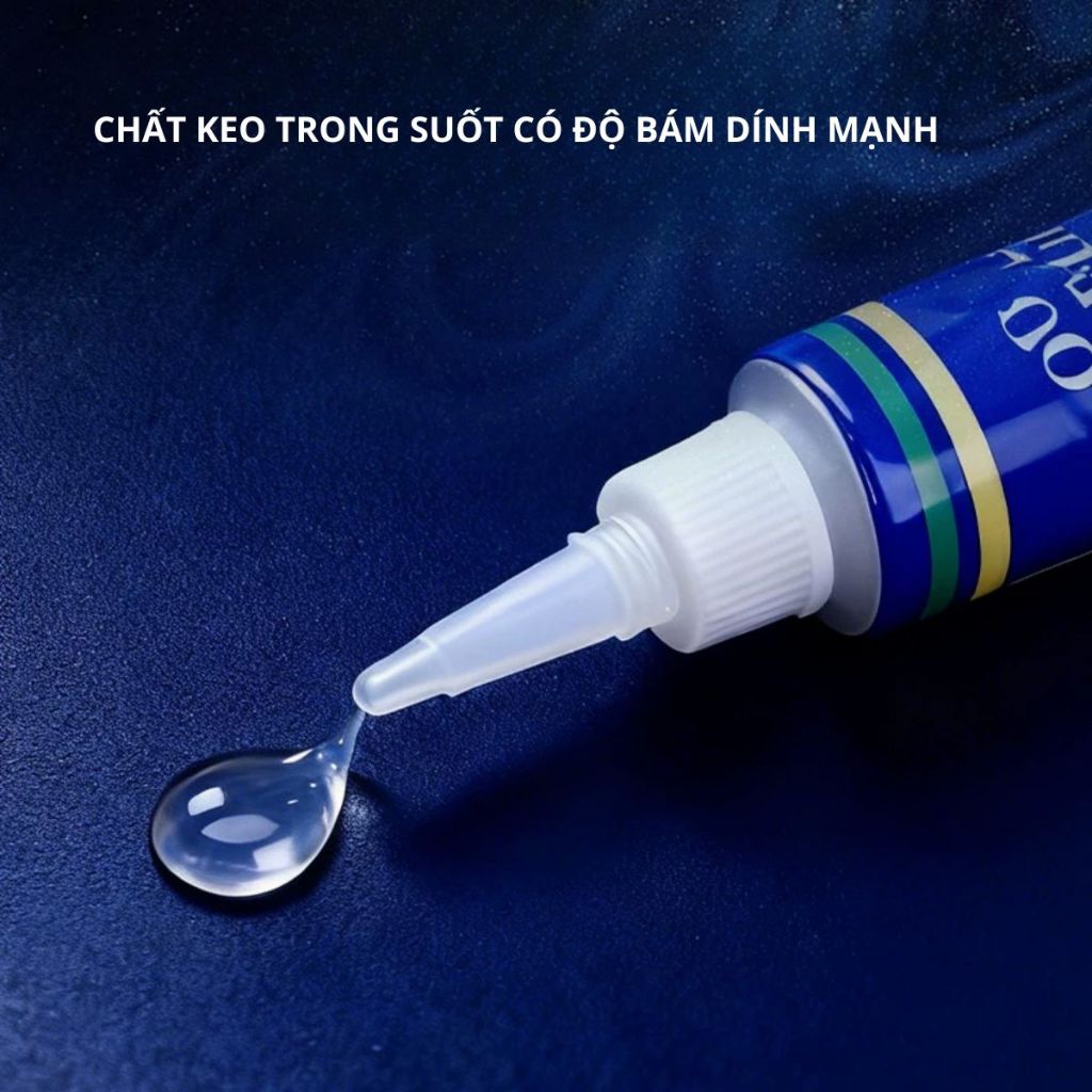 Keo dán nhựa siêu dính đa năng Gunasen Go Eve dán gốm sứ kim loại gỗ nhựa vải 20g