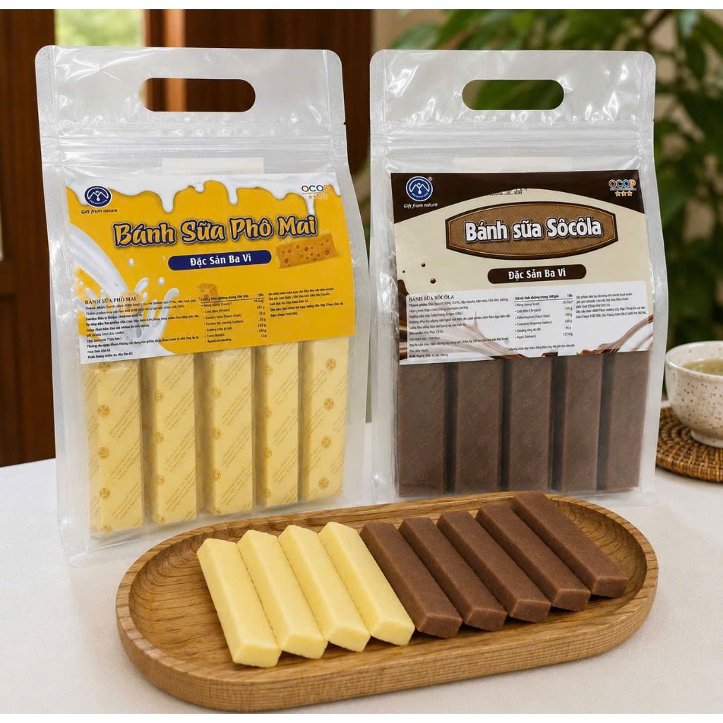Bánh Sữa Socola. Đặc sản Ba Vì, Sữa Nam Oanh Ba Vì.