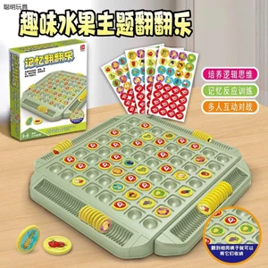 Đồ Chơi Lật Ô Ghi Nhớ Trái Cây– Board Game Rèn Luyện Trí Nhớ Cho Bé 2-4 Người Chơi Phát Triển Tư Duy