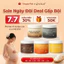 Tẩy Da Chết Cơ Thể Cơm Dừa OVERall 300g Sáng da Mờ Thâm An toàn Giảm Mụn Viêm lỗ chân lông