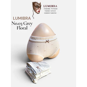 Quần Lót Nữ Cotton LUMIBRA | No.03 Grey Floral