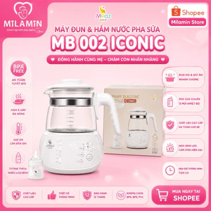 Máy đun nước pha sữa điều chỉnh nhiệt độ, khử clo Moaz bebe MB002