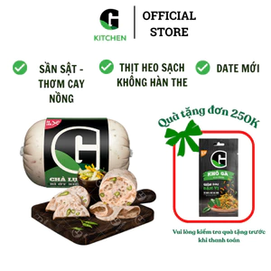 Chả lụa bì ớt xiêm xanh G Kitchen 500g/ 200g [Giao HCM]