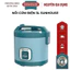 NỒI CƠM ĐIỆN 3L SUNHOUSE SHD8300, Lòng nồi 5 lớp dày 1.5mm, Chống dính FLEAD 2 lớp bền bỉ, Nắp nồi 2 lớp,