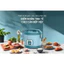 NỒI CƠM ĐIỆN 3L SUNHOUSE SHD8300, Lòng nồi 5 lớp dày 1.5mm, Chống dính FLEAD 2 lớp bền bỉ, Nắp nồi 2 lớp,