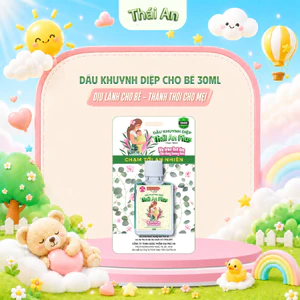Dầu Massage Cho Bé Khuynh Diệp Thái An Hương Hoa/Hương Phấn Phiên Bản Nâng Cấp