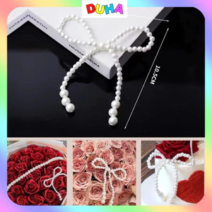 - SET 50 Nơ ngọc -Trang trí bánh sinh nhật bánh kem,giỏ quà tết,bó hoa DUHA 092