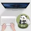 Lót Chuột Có Đệm Kê Cổ Tay Hình Panda Dễ Thương Mouse Pad Đệm Tay Máy Tính MUN STORE LDEMTAYPAN45