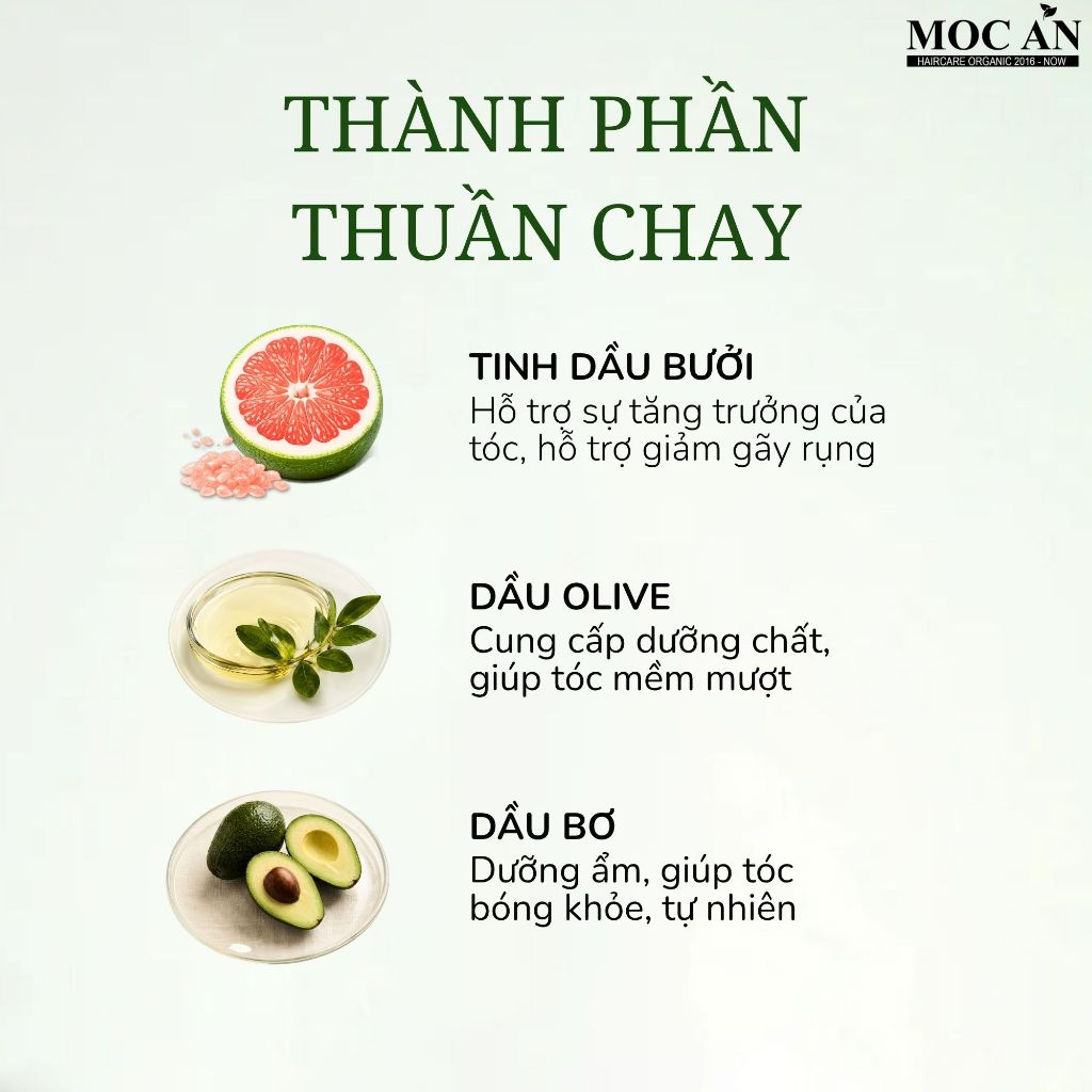 Xịt Dưỡng Tóc Tinh Dầu Bưởi Da Xanh Mộc Ân Haircare 120ml - Hỗ Trợ Giảm Rụng & Chăm Sóc Tóc