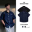 Áo Sơ Mi Denim GODMOTHER Áo Sơ Mi Basic Form Rộng Nam Nữ Unisex Phong Cách Tối Giản Xuân Hè 2026