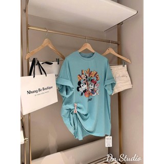 PHẠM THÙY SHOP: ÁO PHÔNG IN HÌNH MICKEY ALWAYS DÁNG RỘNG ẢNH THẬT PHÍA CUỐI