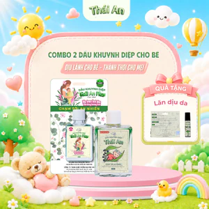 Combo 2 Dầu Khuynh Diệp Thái An Cho Bé Hương Hoa/Hương Phấn - Quà Tặng