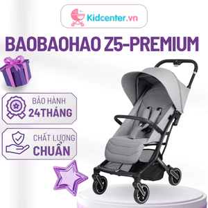Xe Đẩy Bảo Hành 24 tháng Baobaohao Chính Hãng Z5 Cho Bé, Xe Đẩy Đa Năng Ngả Lưng Linh Hoạt, Dễ Gấp Gọn