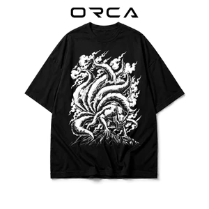 Áo thun Orca in hình Kurama Naruto - Vải Cotton cao cấp - ORCA917