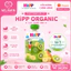 MiLaMin Store - Dinh dưỡng 100% Trái cây nghiền Organic HiPPiS Kiwi, Lê, Chuối 100g, dành cho bé từ 6 tháng tuổi