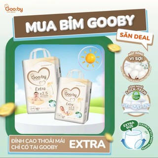 [Không Quà] Tã/Bỉm Dán/Quần Gooby Extra/Premium Mềm Mại Êm Ái, Khô Thoáng Cả Ngày  - Lucie's Mom