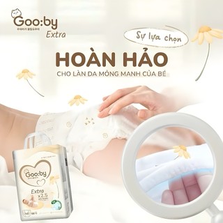 [Không Quà] Tã/Bỉm Dán/Quần Gooby Extra/Premium Mềm Mại Êm Ái, Khô Thoáng Cả Ngày  - Lucie's Mom