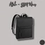 ⚡️[Hight Quality] Balo Nam Nữ Đen Hoa Dập Backpack - Điểm Nhấn Nắp Phối Tag Da Cao Cấp Loại 1
