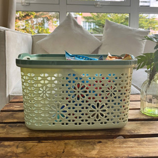 Giỏ bông nhật cao cấp Tân Lập Thành Sản phẩm chất lượng, nhà nhà thịnh vượng, đựng đồ đa năng