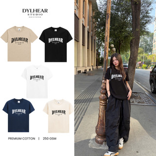 Áo Thun In Logo Vintage DYLHEAR chất liệu Cotton 250gsm thoáng mát nhiều màu lựa chọn A02