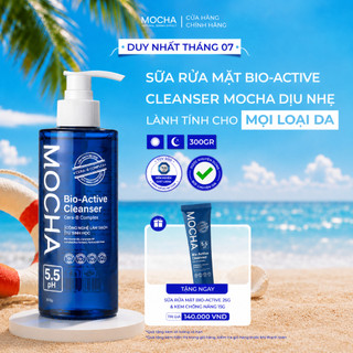 Sữa rửa mặt Bio Active Cleanser MOCHA Dịu Nhẹ Lành Tính, Mọi Loại Da 300ml (14150)