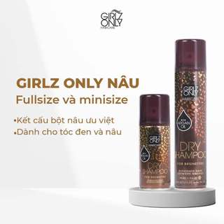 Dầu Gội Khô Girlz Only Dry Shampoo