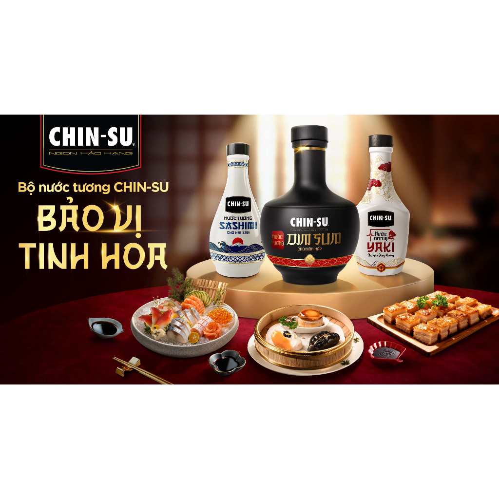 [Chọn vị] Nước tương CHIN-SU mới chai x 160ml/250ml
