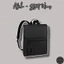 ⚡️[Hight Quality] Balo Nam Nữ Đen Trơn Backpack 40 - Điểm Nhấn Nắp Phối Tag Da Loại 1 Cao Cấp
