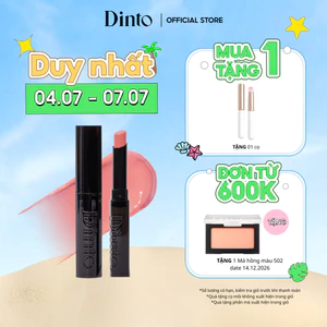 Son Dưỡng Ẩm Môi Có Màu Thuần Chay Dinto Bronte Melting-Glow Lip Balm