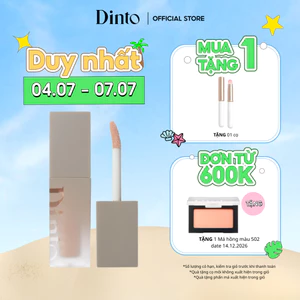 Kem Che Khuyết Điểm Thuần Chay Làm Sáng Da Mỏng Nhẹ Kiềm Dầu DINTO Wooncho Light-Veil Concealer