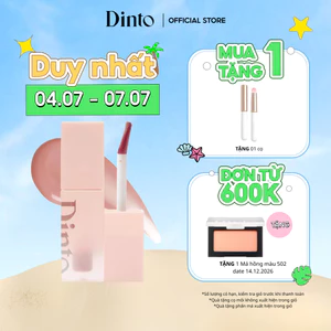 Son Tint Bóng Cho Đôi Môi Căng Mọng Dinto Blur-Jelly Plumping Lip Tint (7 màu) [Le Chat Botte Collection]