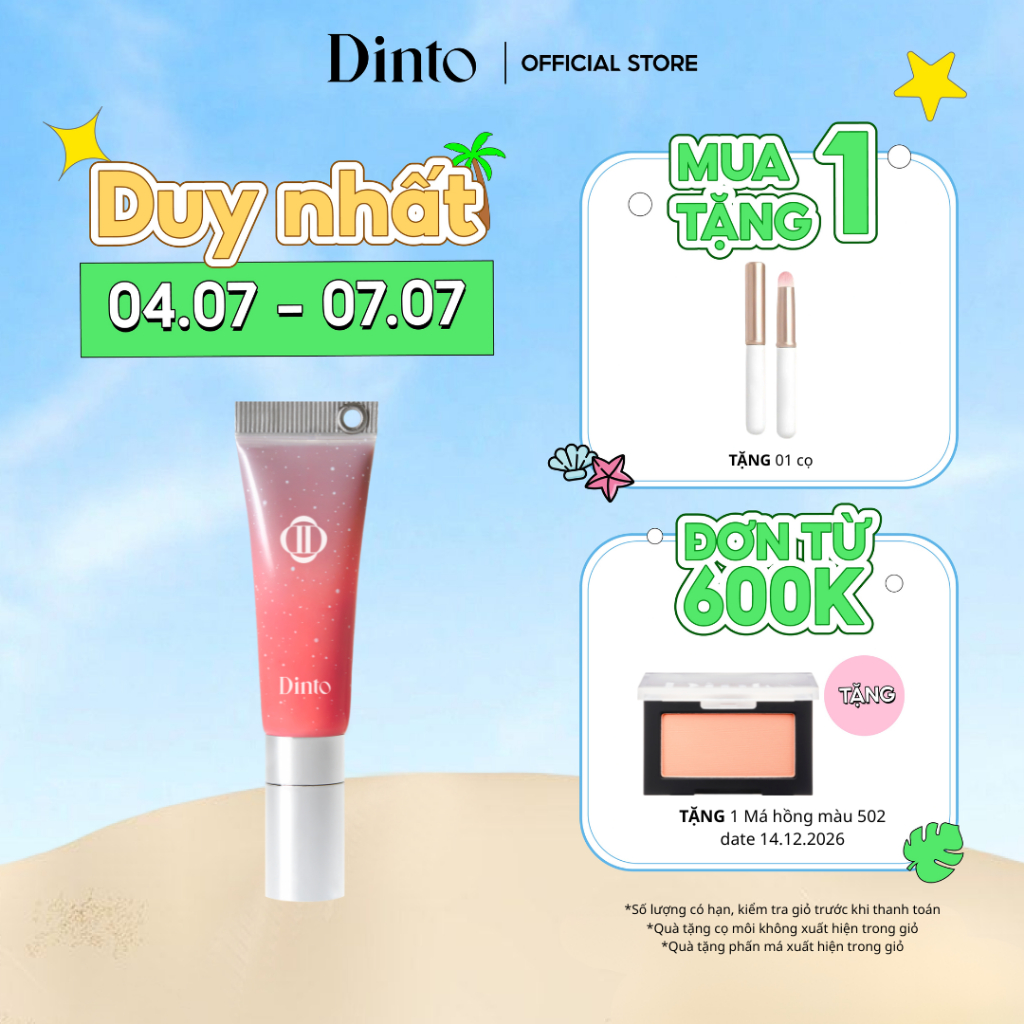 Son Thạch Dinto (Snedronningen Collection) Frozen Lip Jelly 10ml