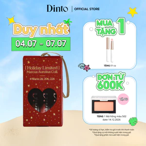 Set Son Bóng Thuần Chay Mini Blur Glowy Lip Tint 1gx3
