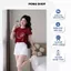 Áo thun Nữ Oversize PONG Áo phông,Cổ Tròn,Tay Ngắn,Phối Quần short ,Chất Cotton Cao Cấp - CP_21613