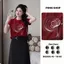 Áo thun Nữ Oversize PONG Áo phông,Cổ Tròn,Tay Ngắn,Phối Quần short ,Chất Cotton Cao Cấp - CP_21613