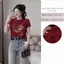 Áo thun Nữ Oversize PONG Áo phông,Cổ Tròn,Tay Ngắn,Phối Quần short ,Chất Cotton Cao Cấp - CP_21613