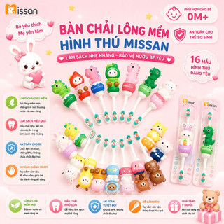 Bàn Chải Đánh Răng Siêu Mềm Misan Từ 1 Tuổi babyhome