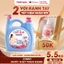 Can Nước Giặt TopGia 2 Vòi 5.3KG, An Toàn Lưu Hương 100H, Đậm Đặc Làm Sạch Nhanh