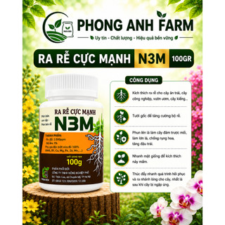 Thuốc Kích Rễ N3M - Thuốc Kích Thích Ra Rễ Cực Mạnh Siêu Ra Rễ Cho Cây - Dùng cho loại cây trồng từ rau, cây ăn quả