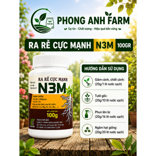 Thuốc Kích Rễ N3M - Thuốc Kích Thích Ra Rễ Cực Mạnh Siêu Ra Rễ Cho Cây - Dùng cho loại cây trồng từ rau, cây ăn quả